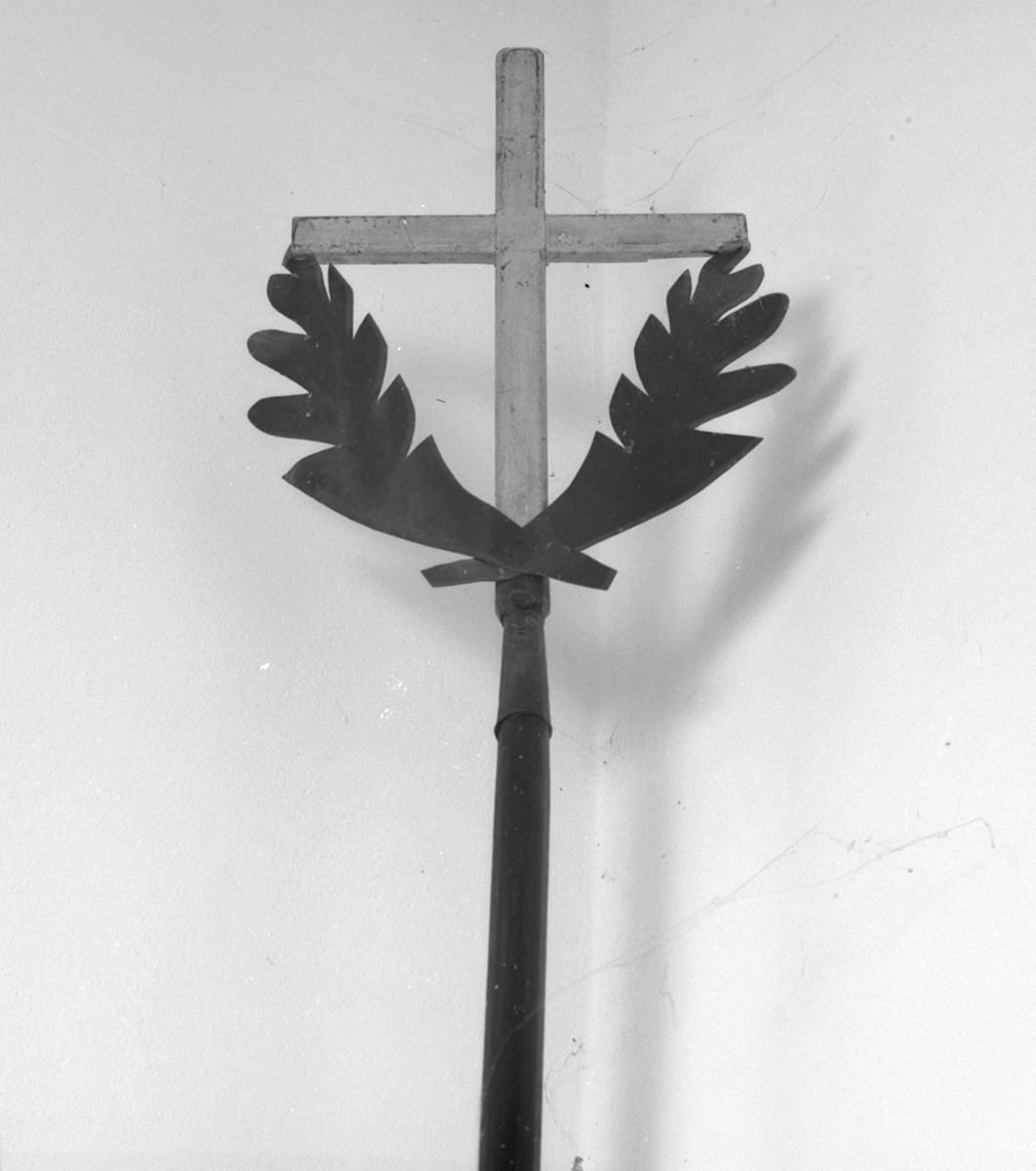 croce processionale - bottega toscana (prima metà sec. XIX)