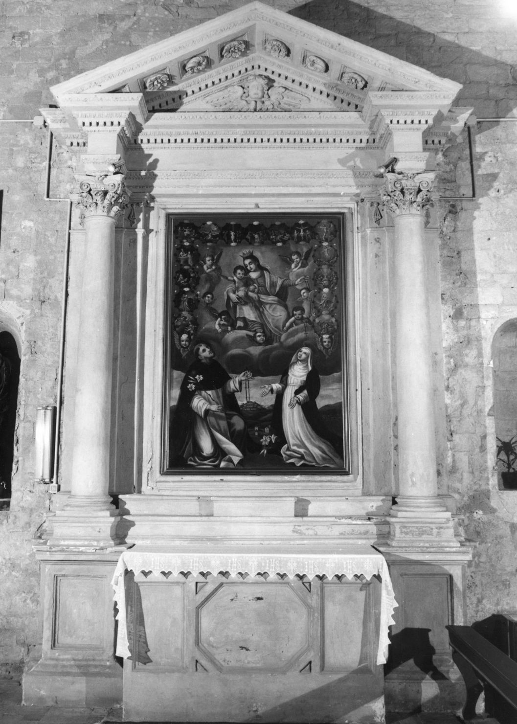 altare - bottega toscana (sec. XVII)