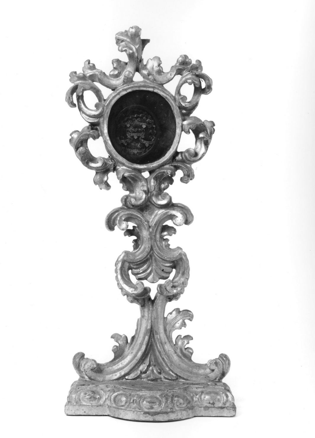 reliquiario - a ostensorio - bottega senese (sec. XVIII)