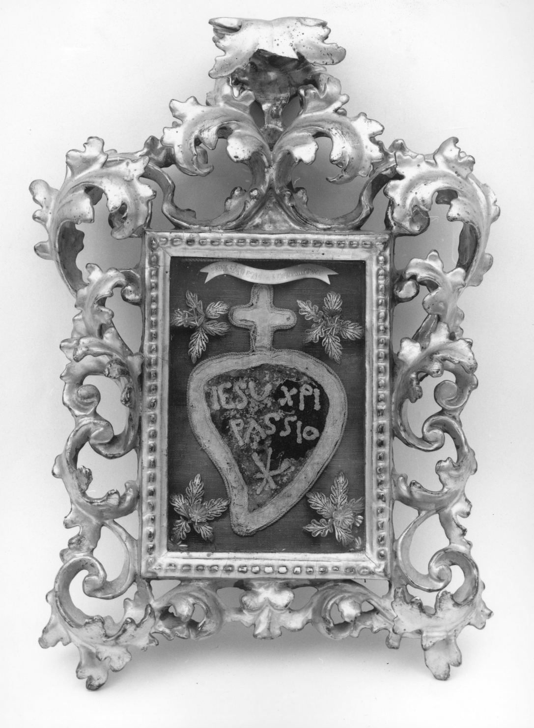 reliquiario - a tabella - bottega toscana (ultimo quarto sec. XVIII)