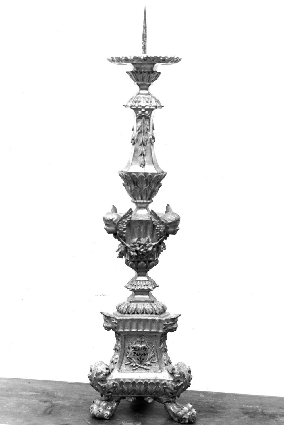 candeliere, serie - bottega toscana (prima metà sec. XIX)