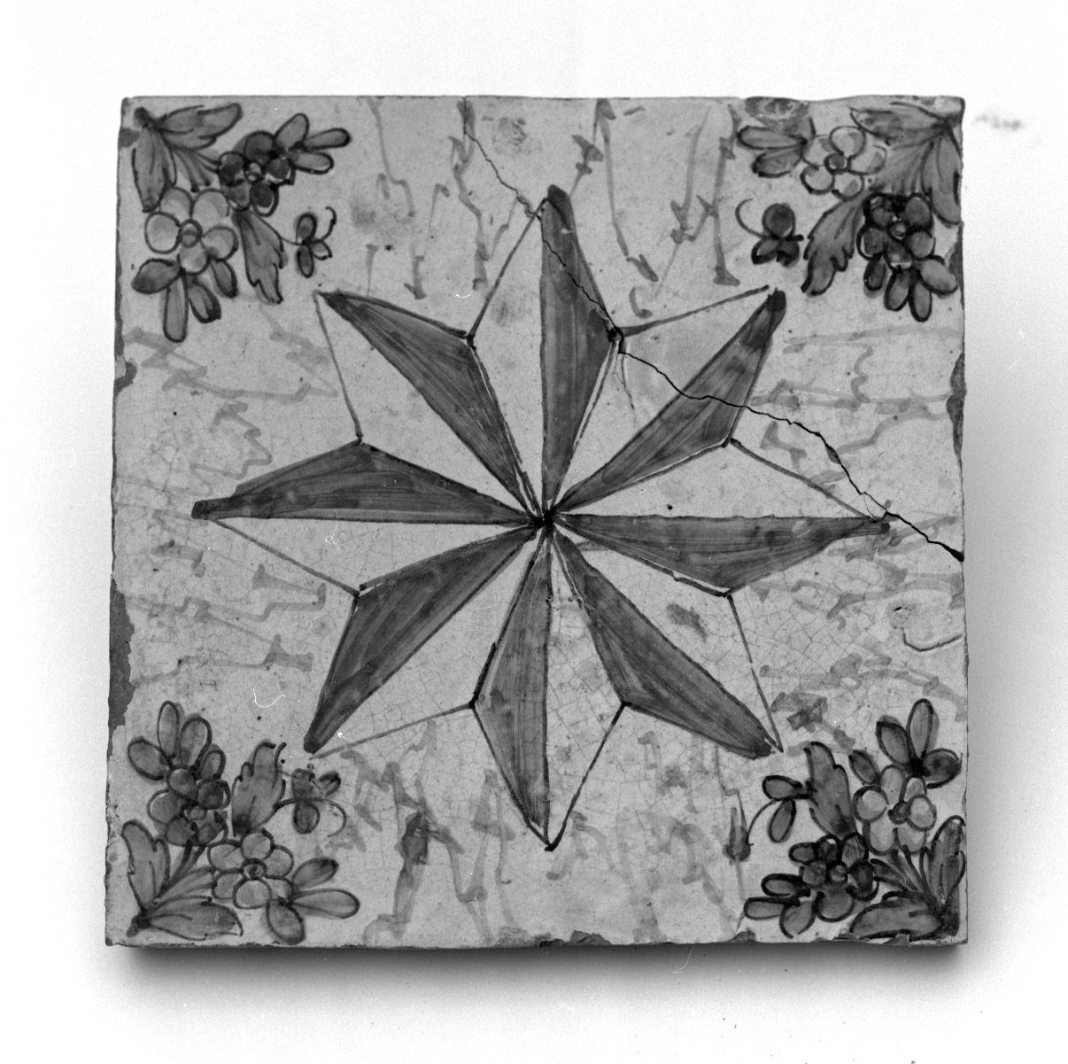 mattonella - manifattura napoletana (sec. XVIII)