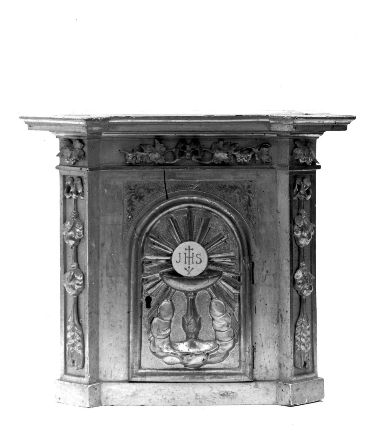 calice eucaristico (tabernacolo) - bottega toscana (prima metà sec. XIX)