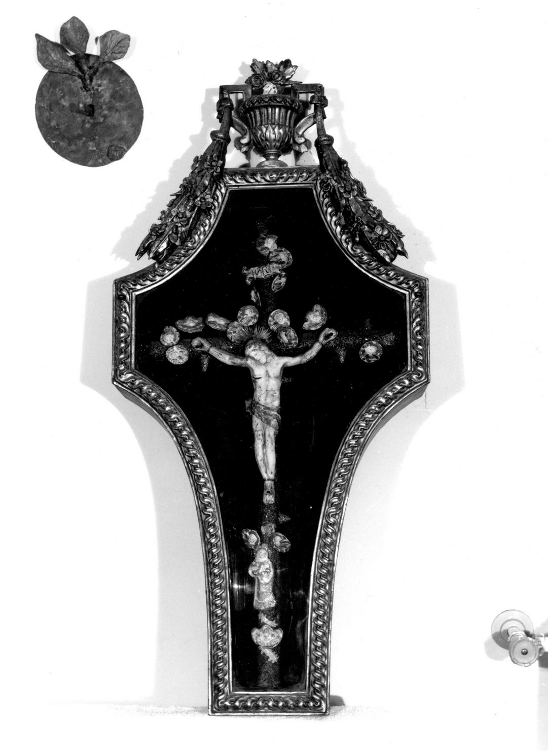 Cristo crocifisso (crocifisso) - bottega romana (seconda metà sec. XVIII)