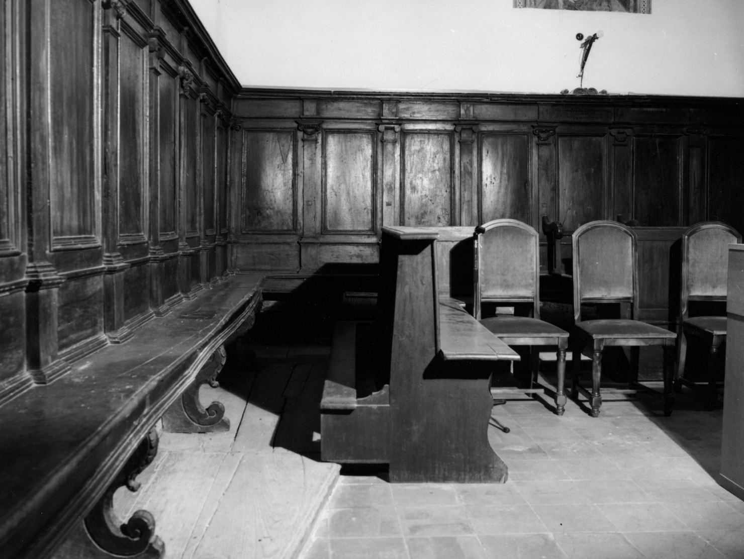 stalli del coro - bottega toscana (primo quarto sec. XVIII)