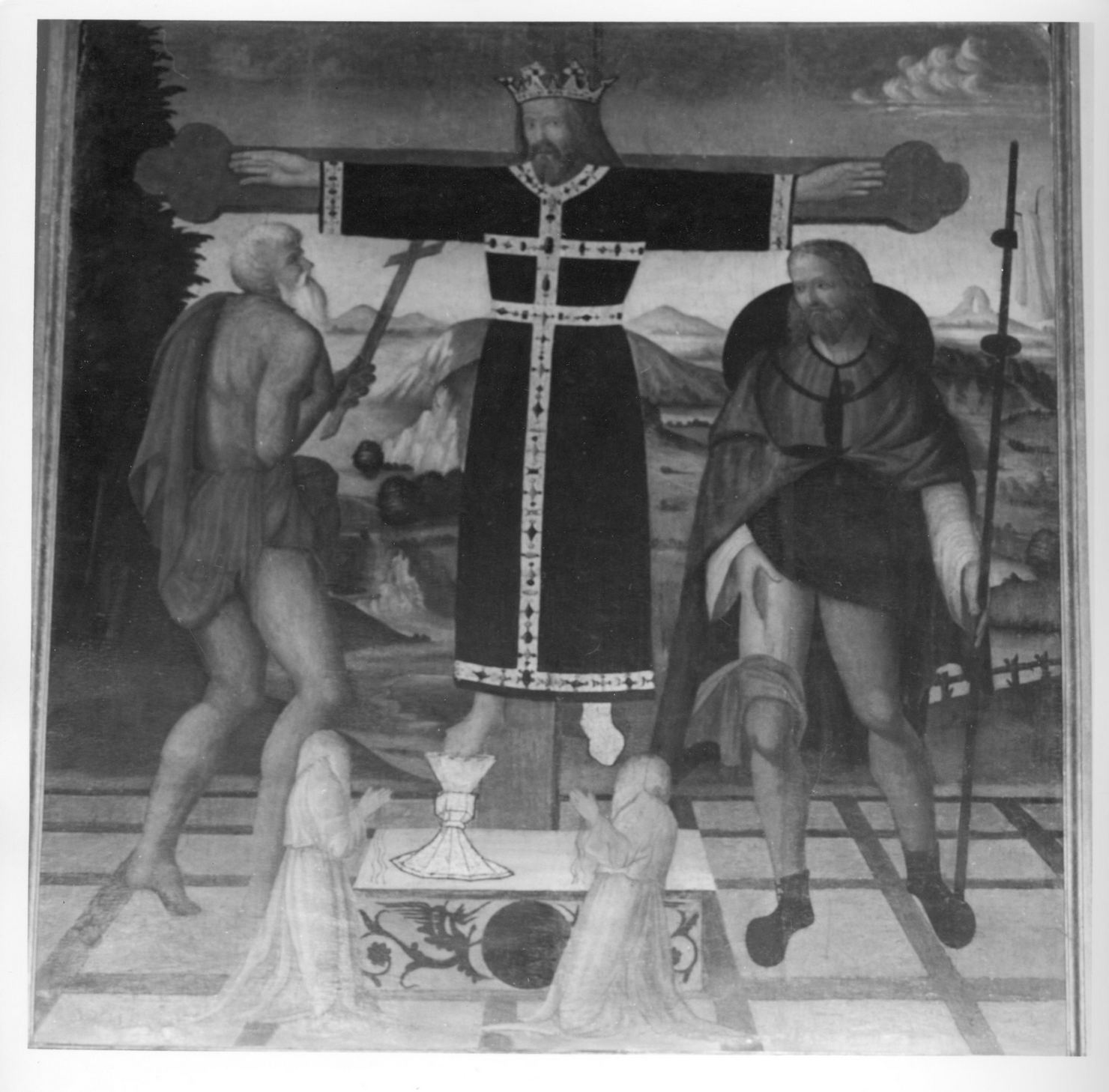 Volto Santo di Lucca, Volto Santo (pala d'altare) - ambito marchigiano (ultimo quarto sec. XV)