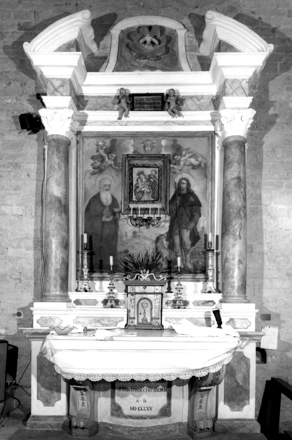 colomba dello Spirito Santo (altare) - bottega toscana (sec. XVIII)