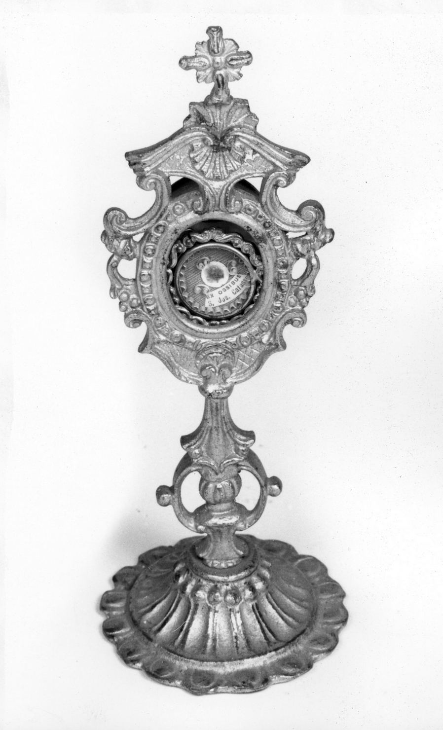 reliquiario-ostensorio - produzione italiana (?) (prima metà sec. XX)