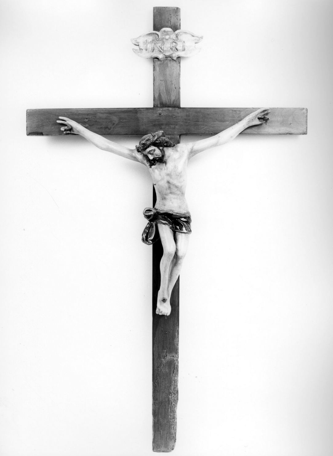 Cristo crocifisso (crocifisso, opera isolata) - bottega toscana (sec. XIX)