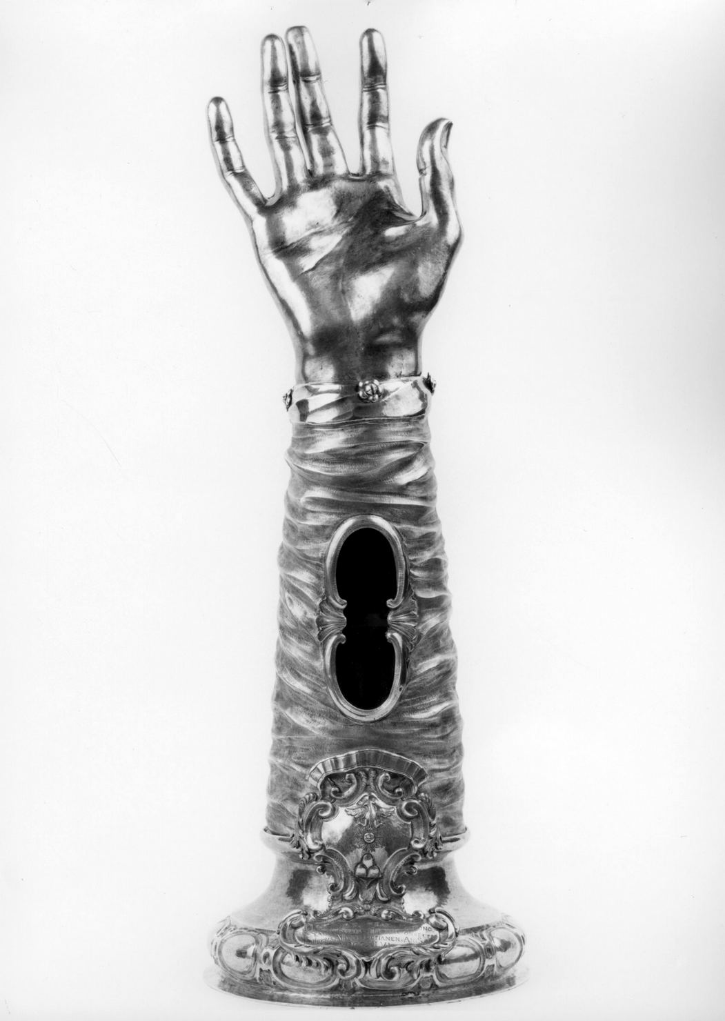 reliquiario, opera isolata - bottega senese (sec. XVIII)