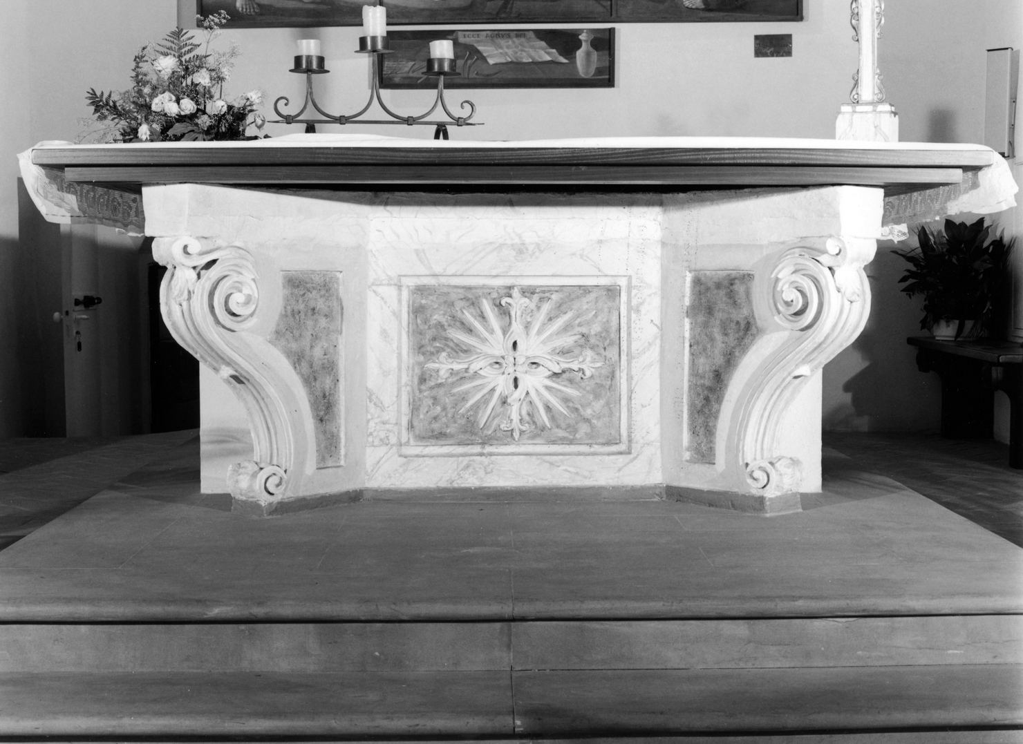 altare maggiore - bottega toscana (sec. XVII)