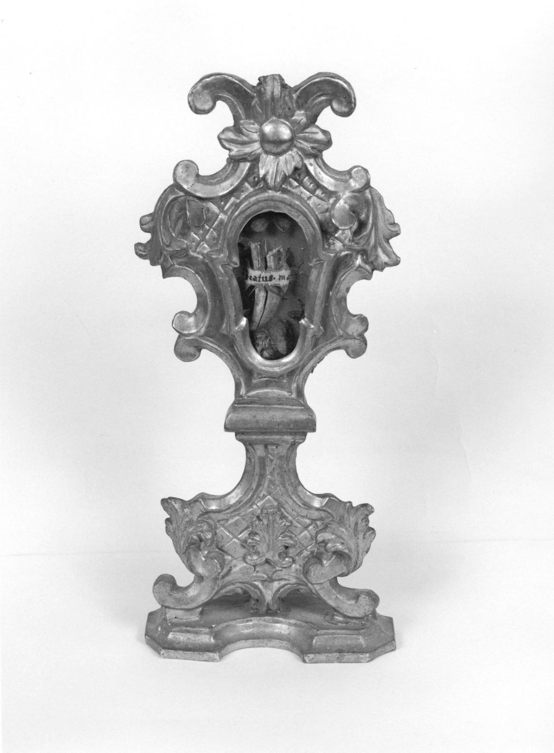 reliquiario - a ostensorio - bottega toscana (sec. XVIII)