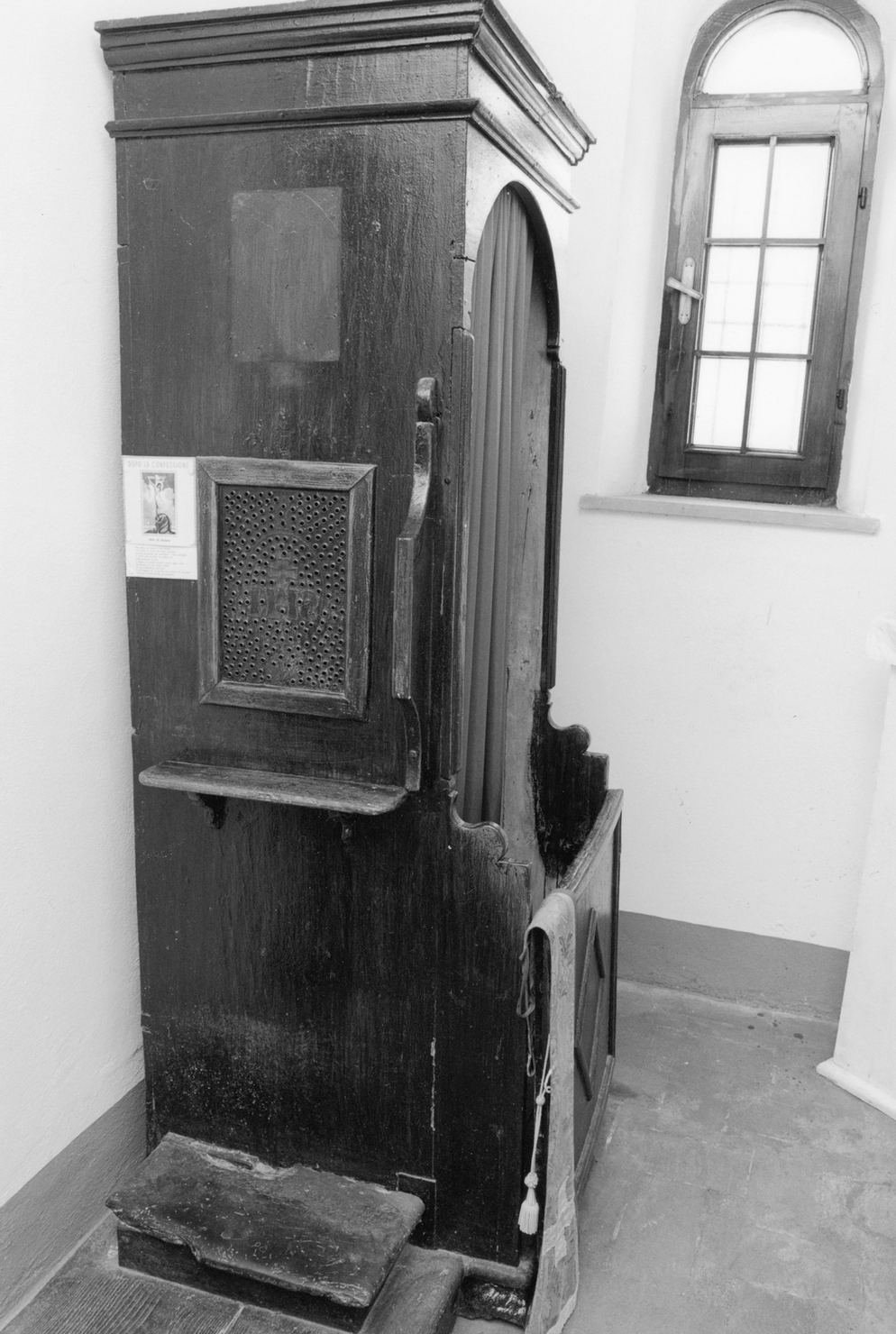 confessionale - bottega toscana (sec. XIX)