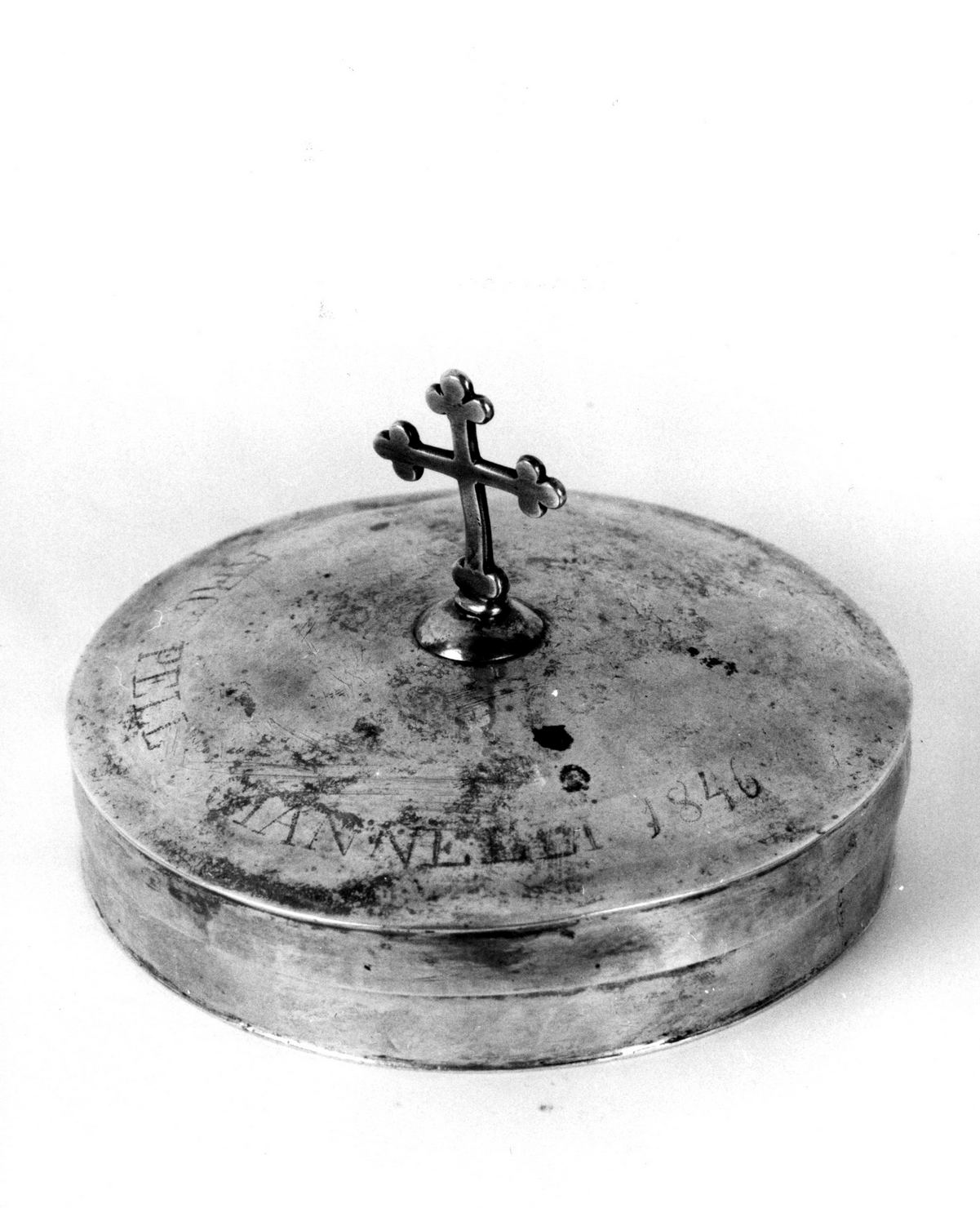 teca eucaristica - bottega toscana (sec. XIX)