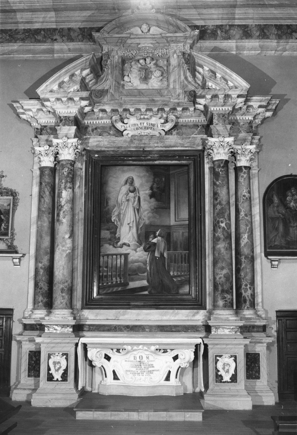 stemma gentilizio della famiglia Ginanneschi (altare, opera isolata) - bottega amiatina (seconda metà sec. XVII)