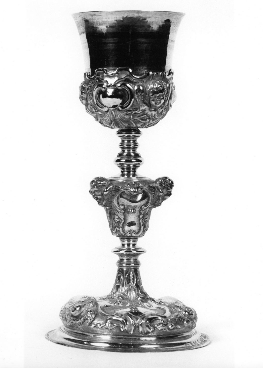 calice, opera isolata - bottega toscana (metà sec. XVIII)