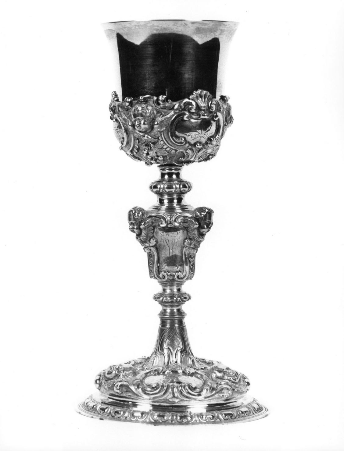 calice, opera isolata - bottega toscana (prima metà sec. XVIII)