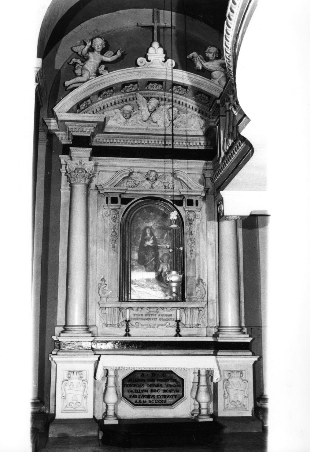 altare, opera isolata - bottega amiatina (sec. XVII)