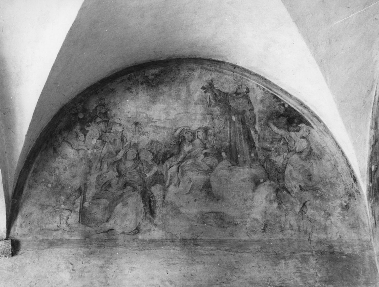 Santo francescano (dipinto, ciclo) - ambito senese (prima metà sec. XVIII)