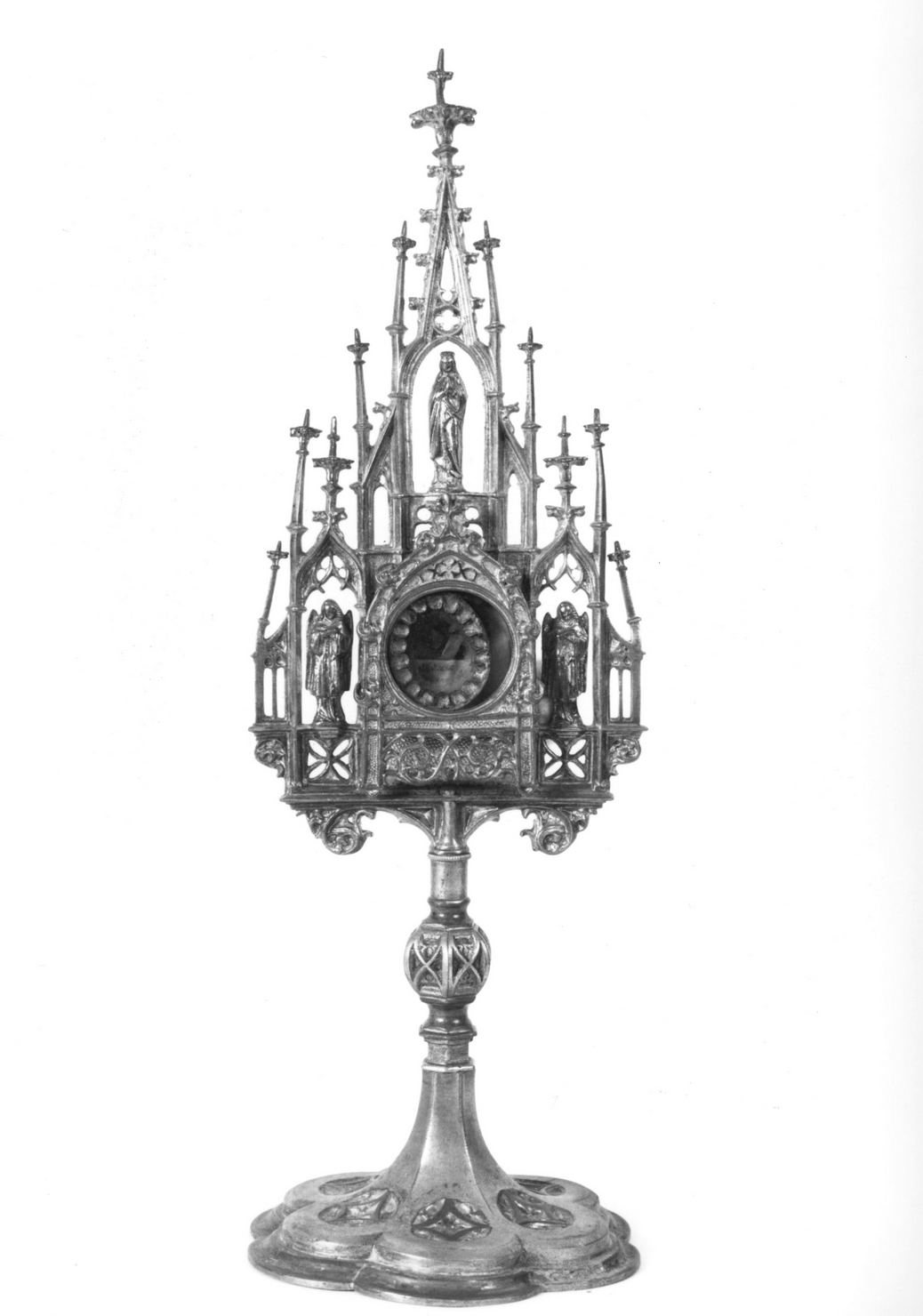 reliquiario architettonico, opera isolata - bottega italiana (prima metà sec. XIX)