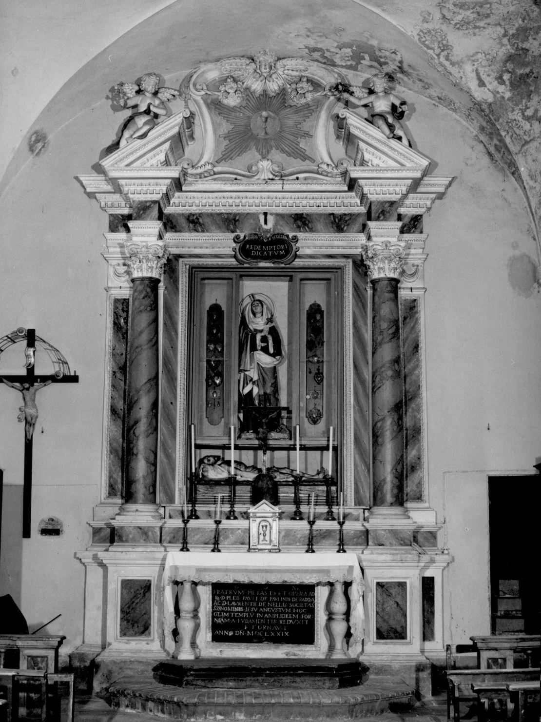 altare - bottega toscana (sec. XVII)