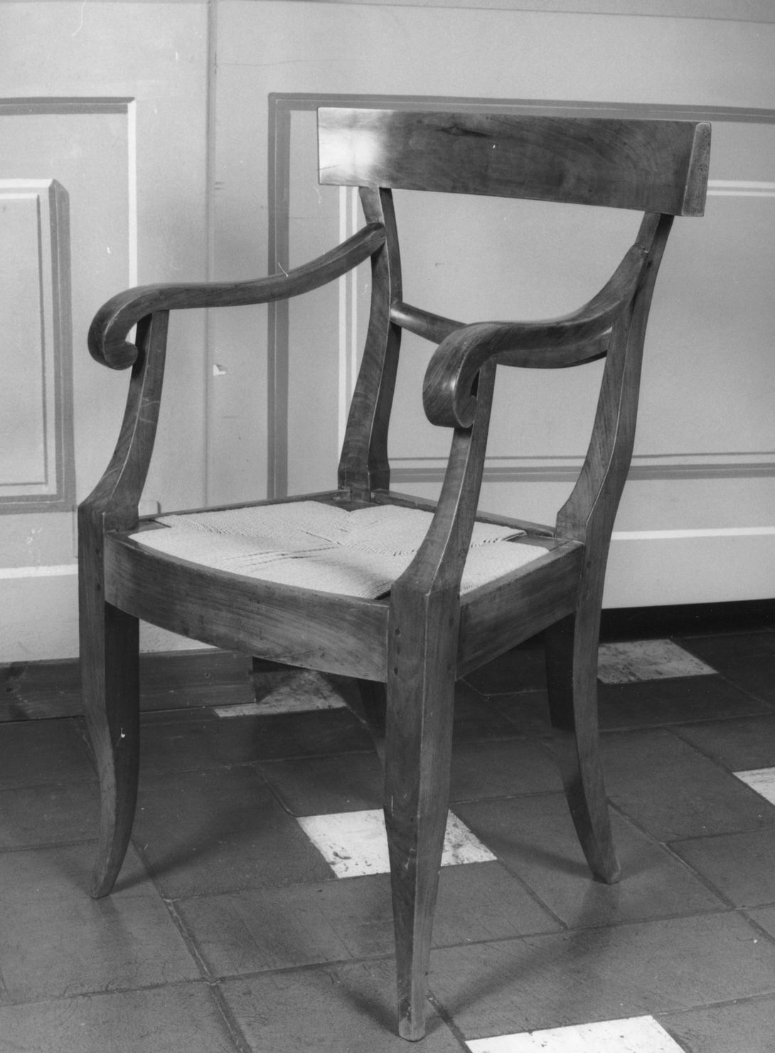 sedia - bottega toscana (metà sec. XIX)