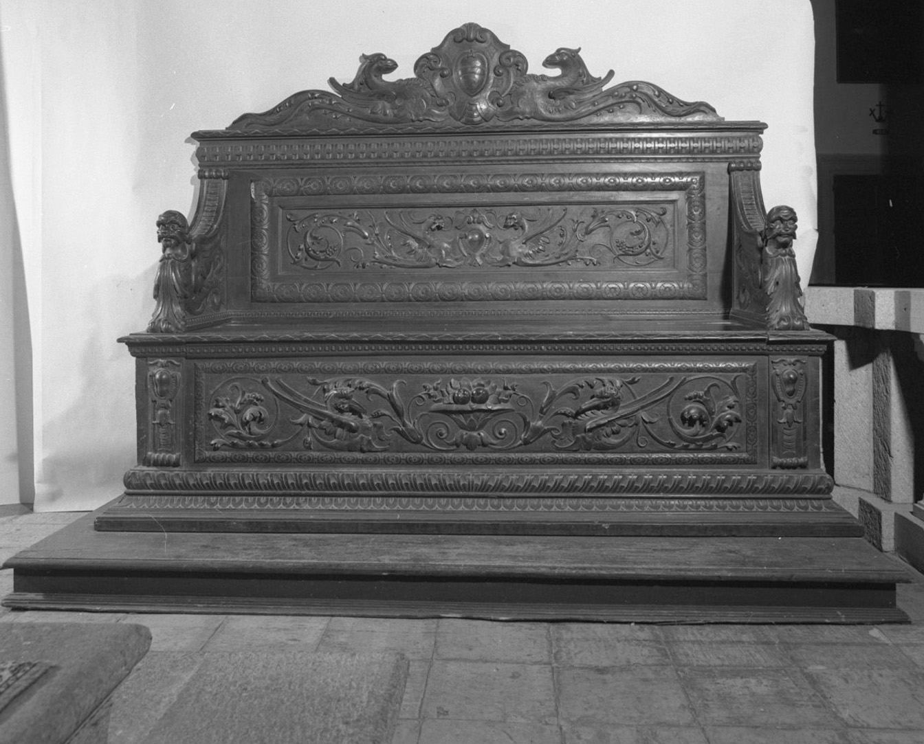 sedile - bottega toscana (sec. XIX)