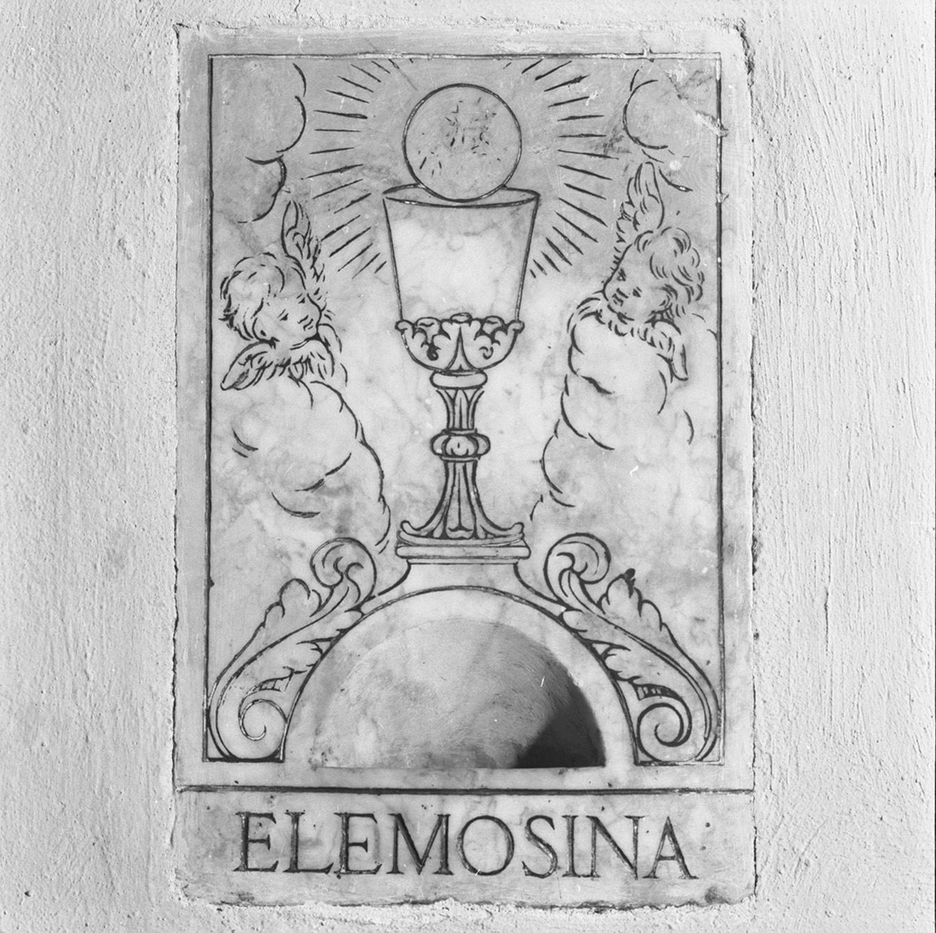 cassetta per elemosine - bottega toscana (sec. XVIII)