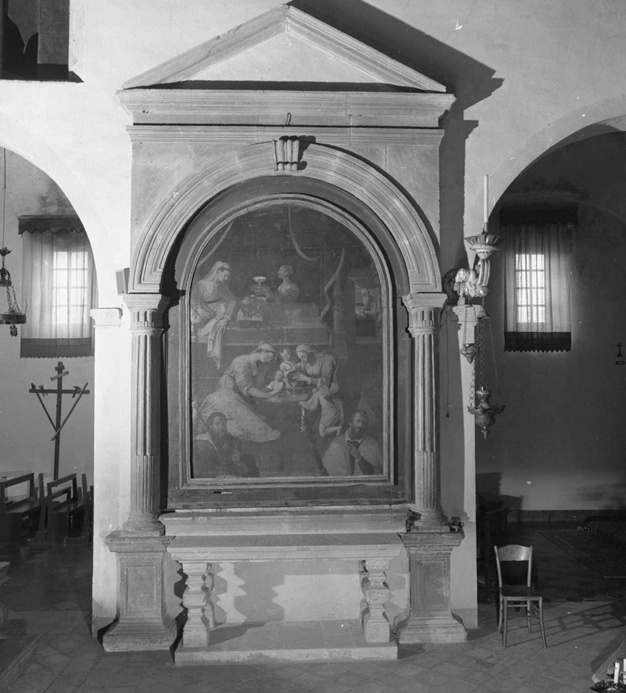 altare - bottega italiana (sec. XVI)