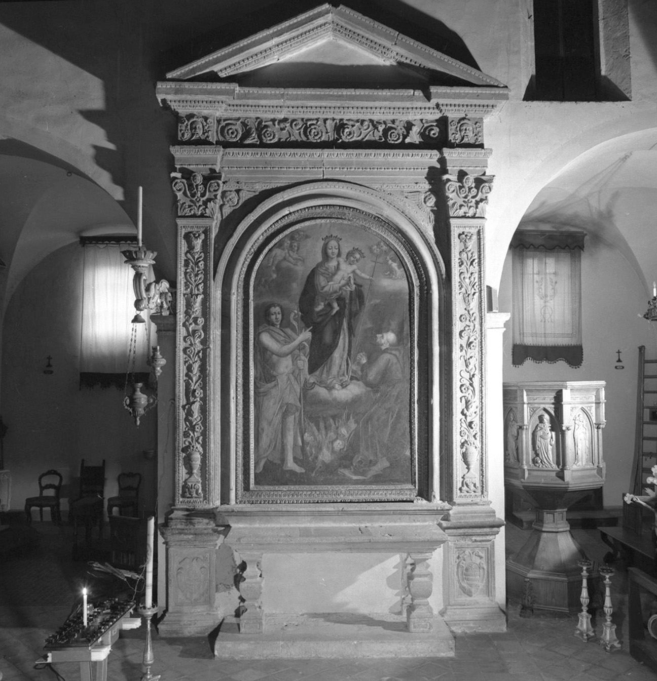 altare - bottega toscana (sec. XVI)