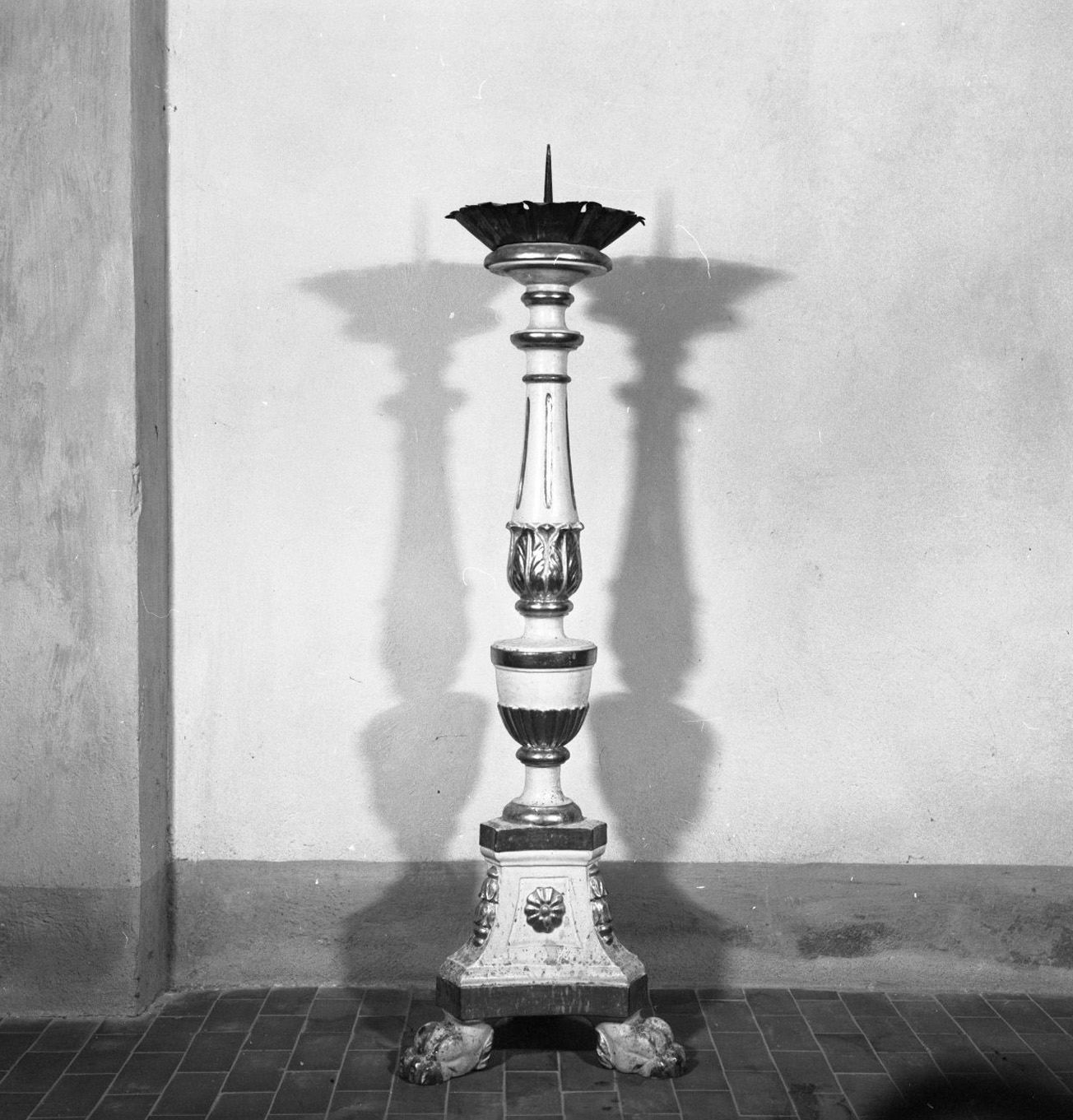 candeliere, serie - bottega toscana (sec. XIX)