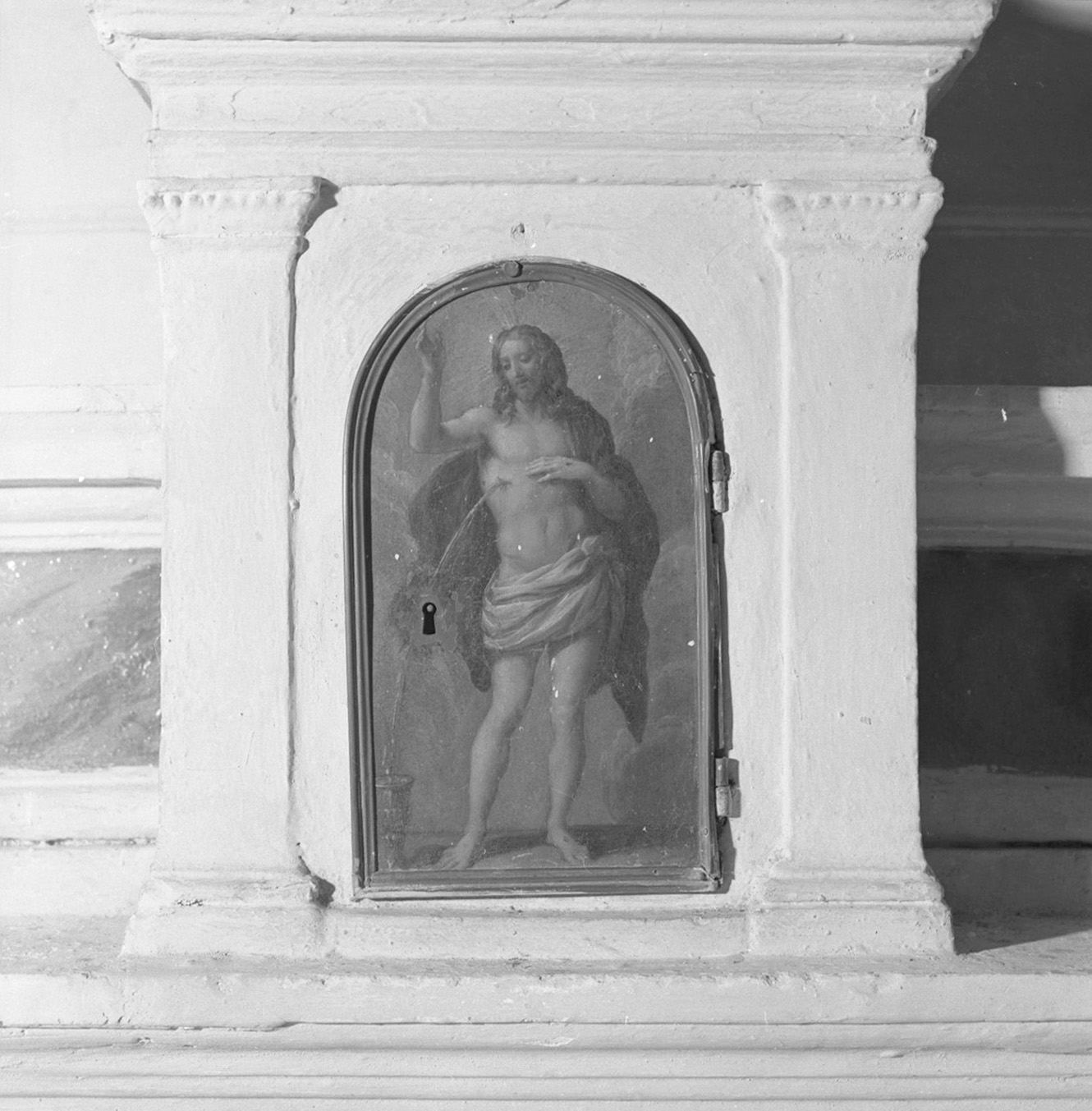 Cristo risorto (dipinto) di Salimbeni Ventura detto Bevilacqua (sec. XVI)
