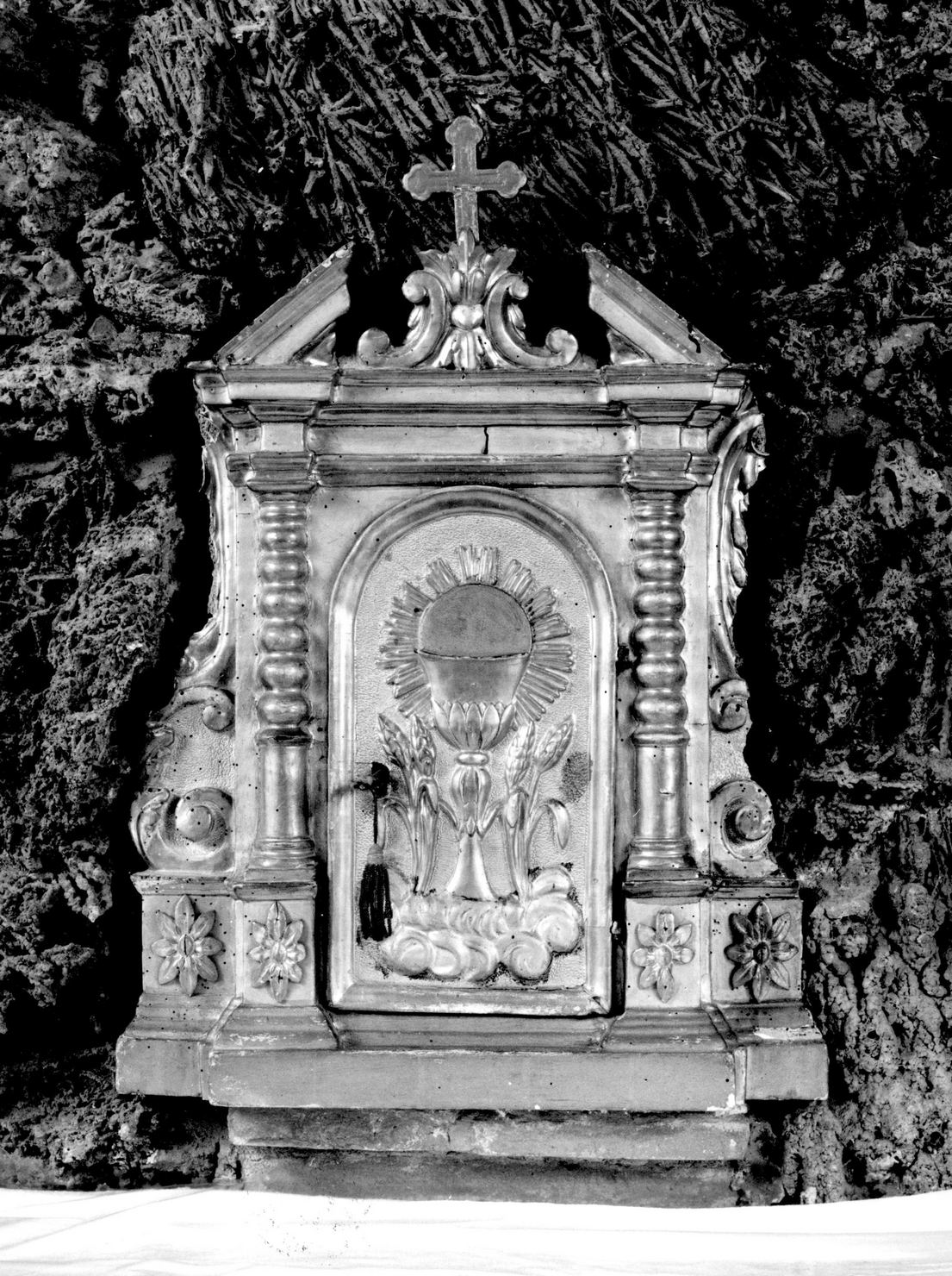 tabernacolo - a tempietto - bottega toscana (prima metà sec. XIX)