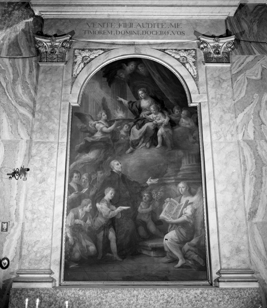 San Giuseppe Colasanzio in preghiera (dipinto) di Conca Sebastiano (sec. XVIII)