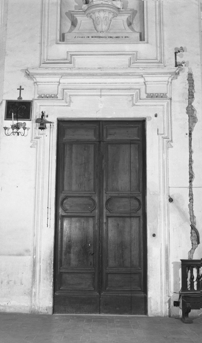 porta - bottega senese (fine/inizio secc. XVII/ XVIII)