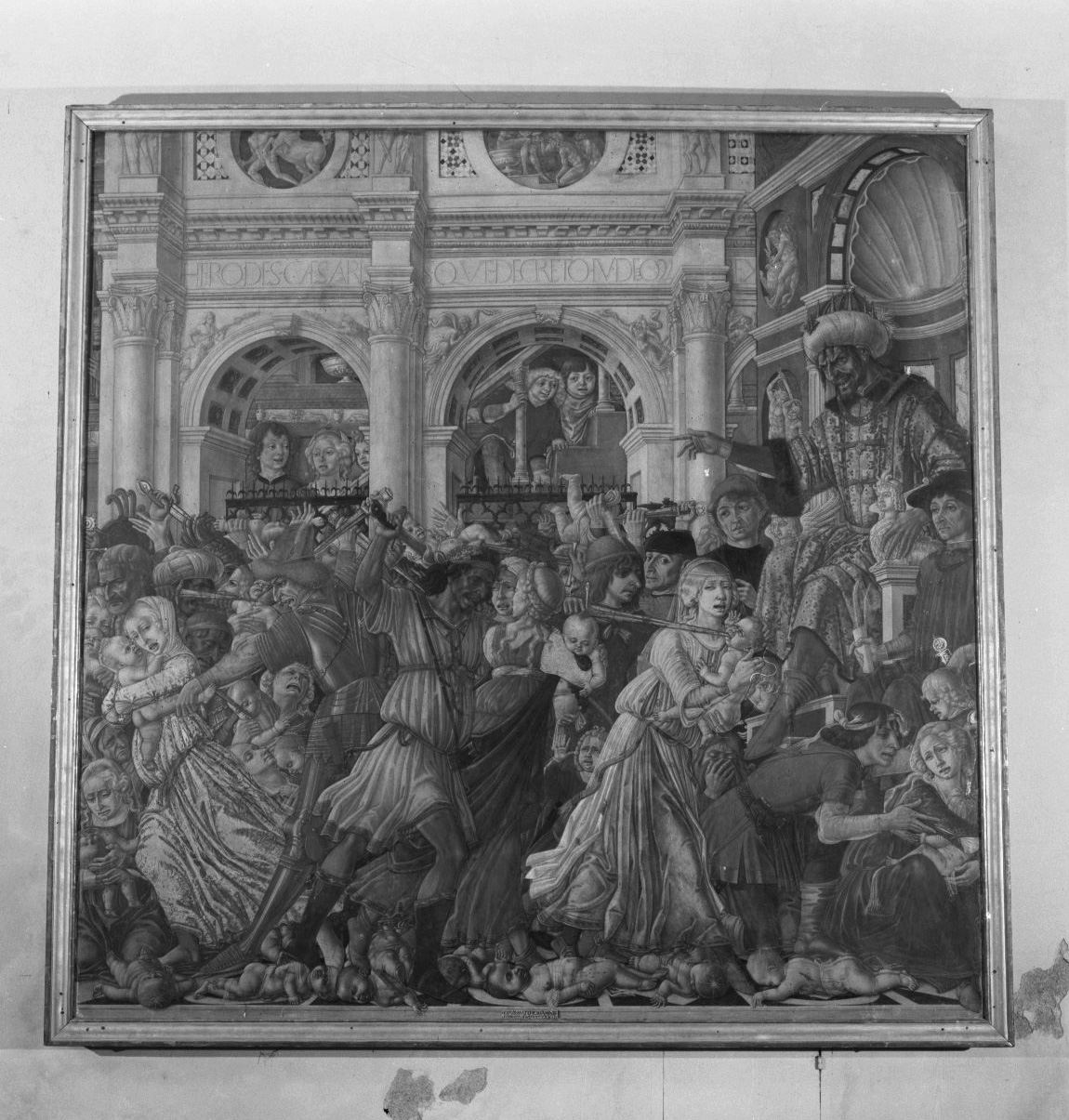strage degli innocenti (dipinto) di Matteo di Giovanni di Bartolo (sec. XV)