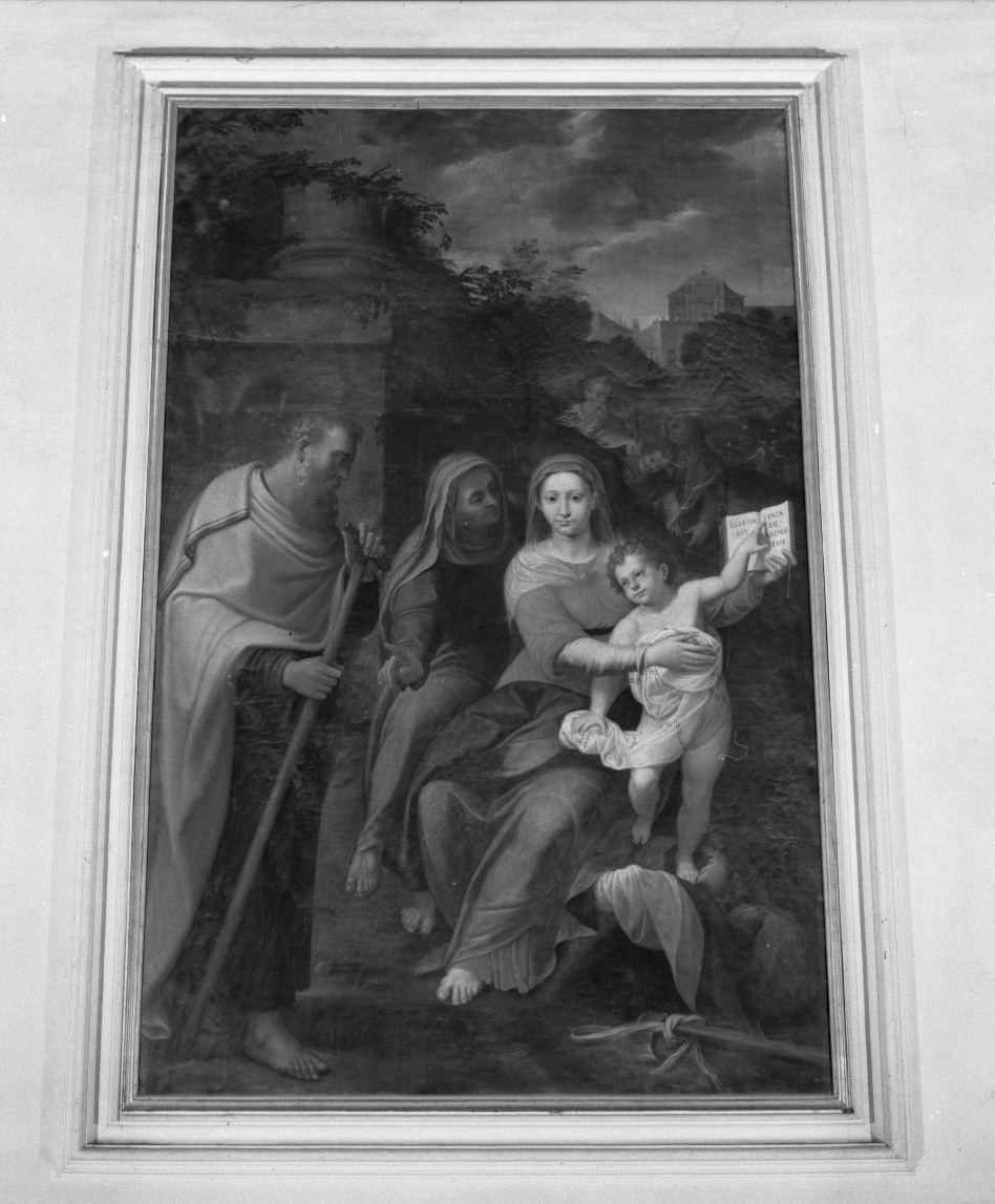 Sacra Famiglia (dipinto) - ambito senese (secc. XVII/ XVIII)