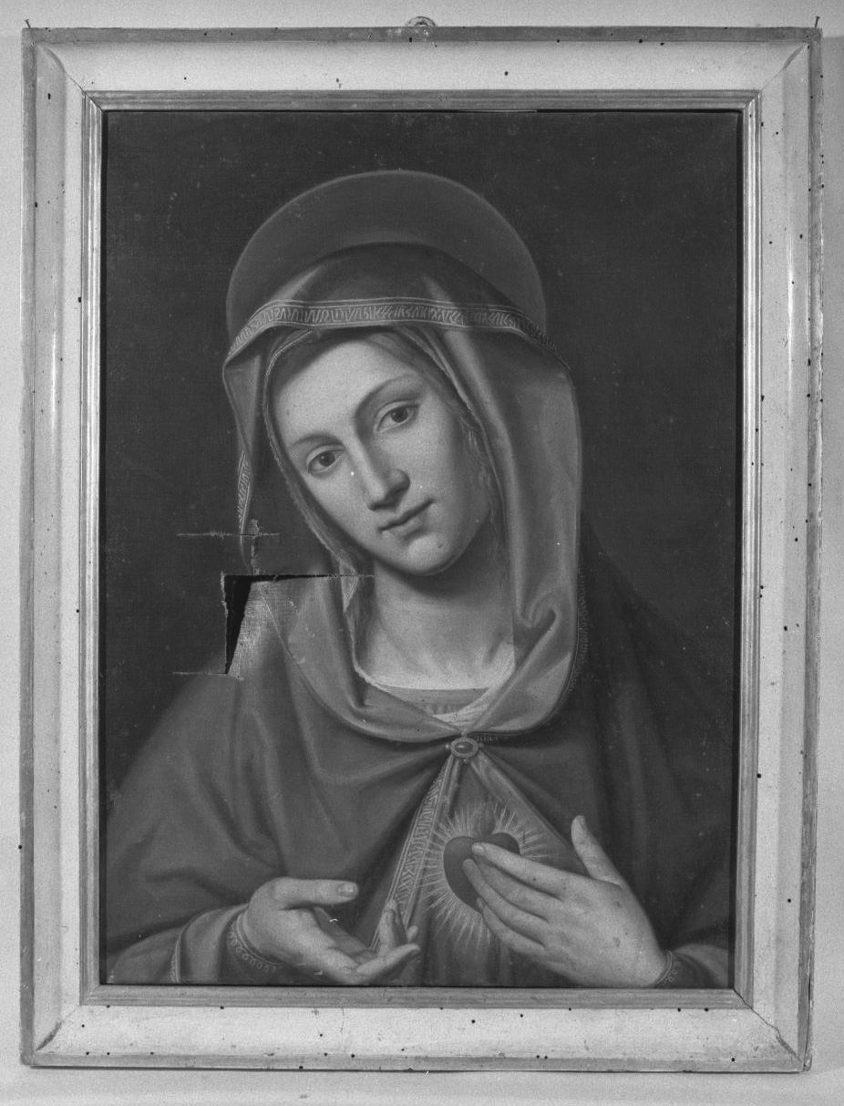 Sacro Cuore di Maria (dipinto) di Bruni Giovanni (prima metà sec. XIX)