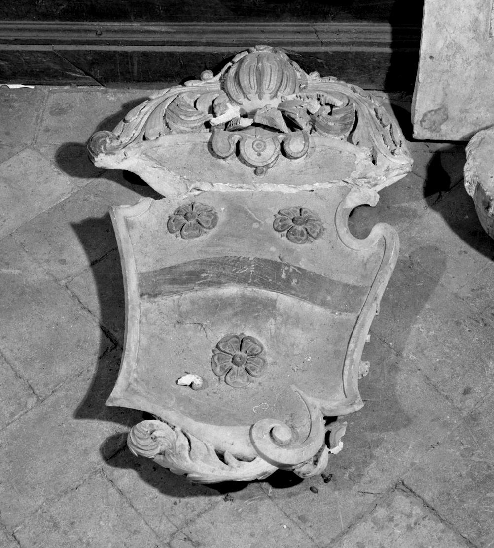 stemma (rilievo) - bottega senese (secc. XVII/ XVIII)