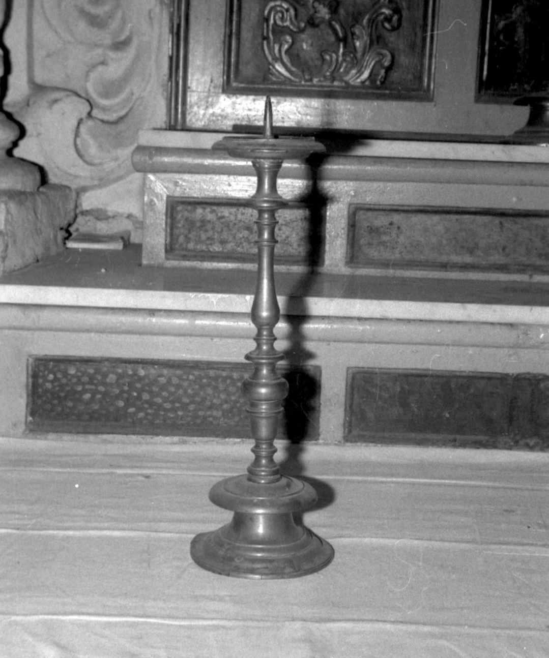 candeliere, serie - bottega toscana (sec. XVII)