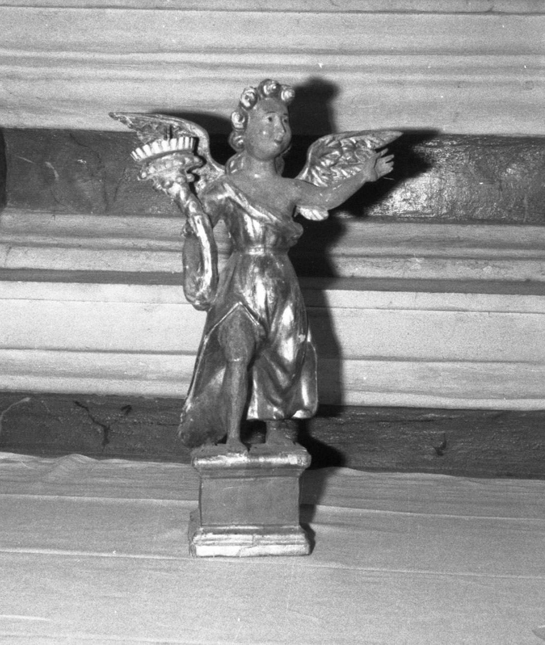 angelo (scultura, serie) - bottega toscana (sec. XVII)