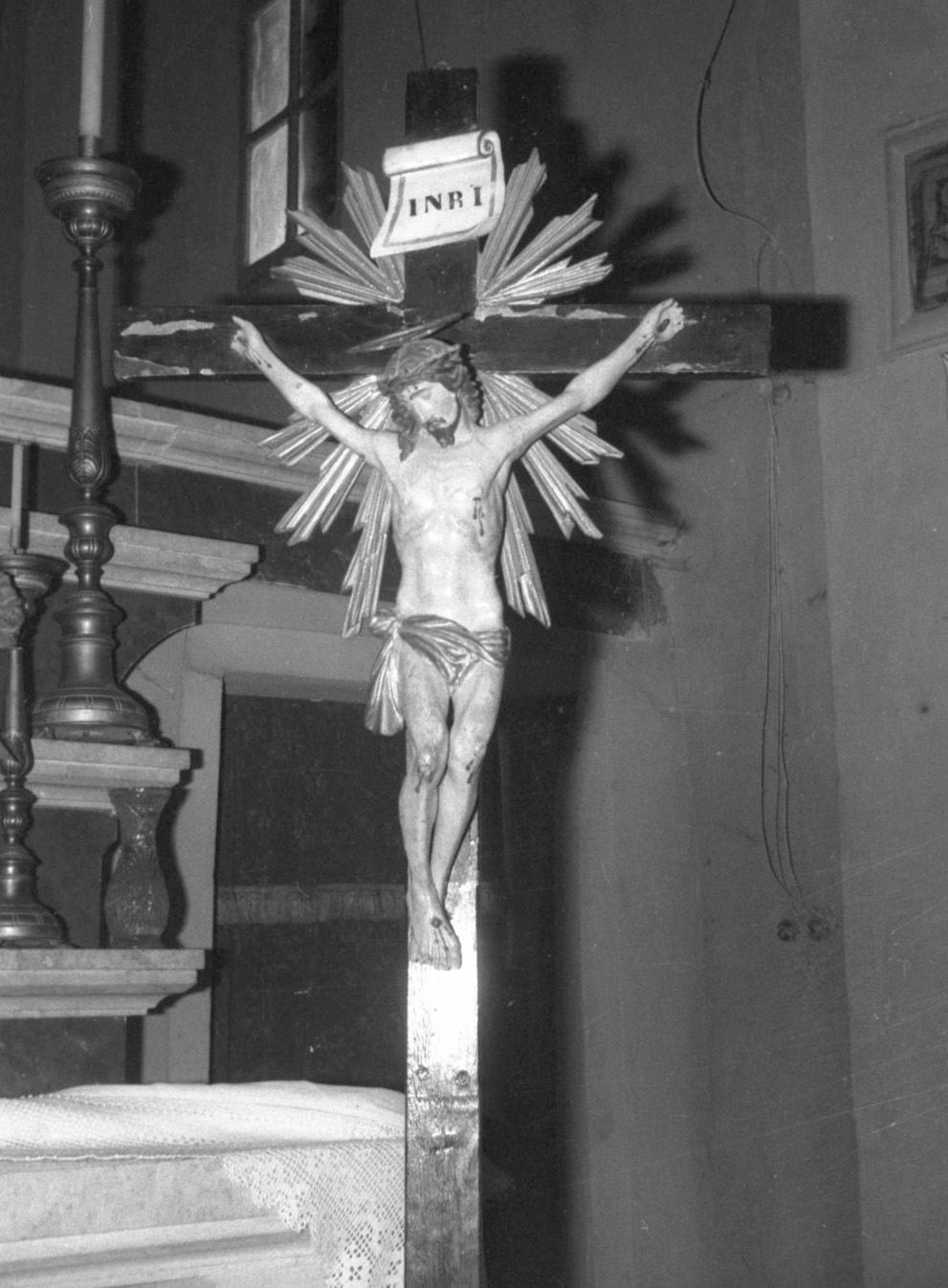 Cristo crocifisso (scultura) - bottega toscana (sec. XIX)