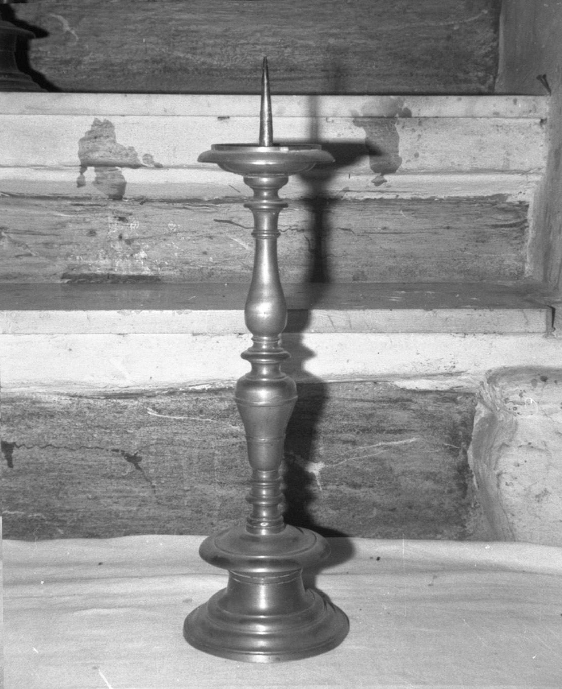 candeliere, serie - bottega toscana (sec. XVII)