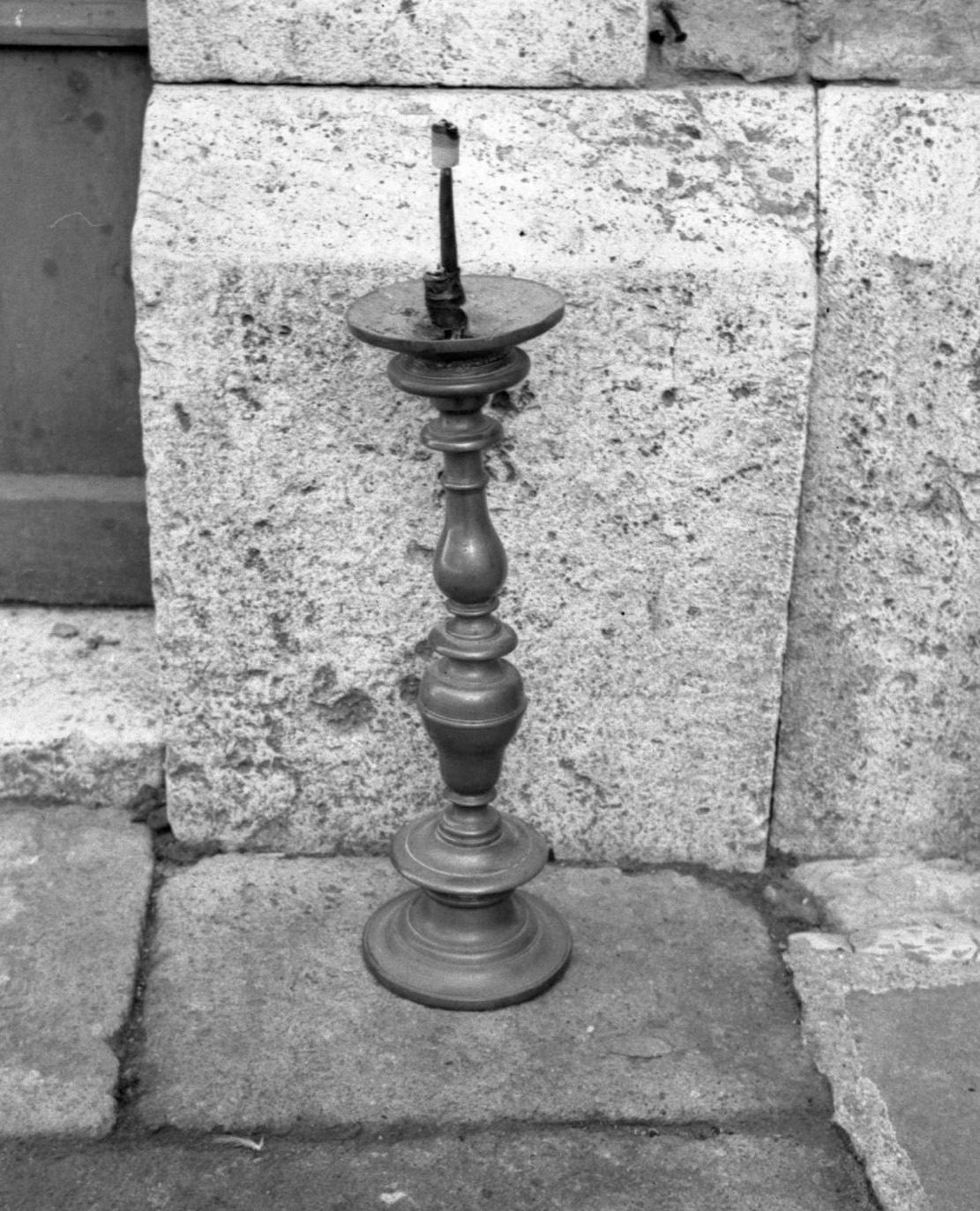 candeliere, serie - bottega toscana (sec. XVII)