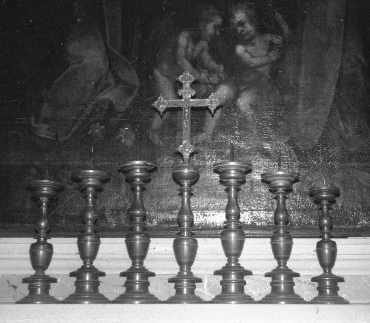 Cristo crocifisso (croce d'altare) - bottega toscana (sec. XVII)