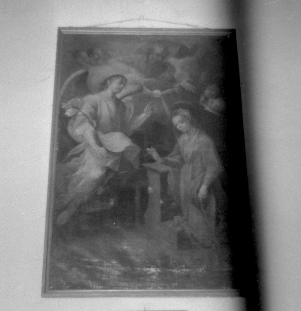 Annunciazione (dipinto) di Casolani Alessandro (sec. XVII)