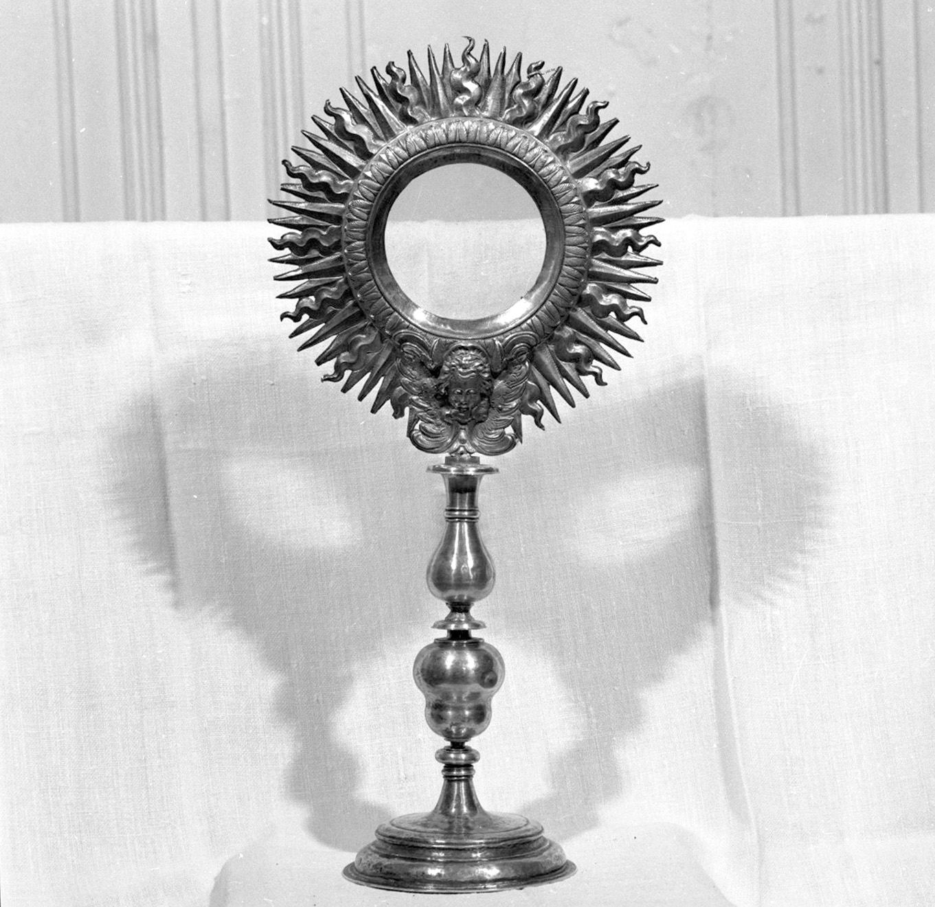 ostensorio - bottega toscana (fine/inizio secc. XVII/ XVIII)