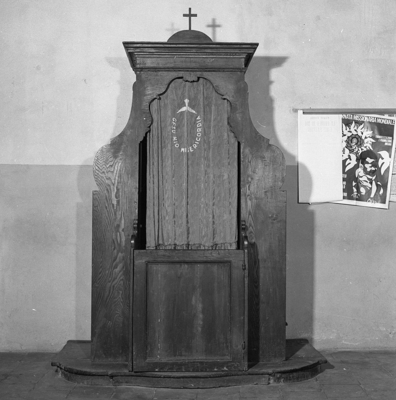 confessionale, serie - bottega toscana (sec. XVII)