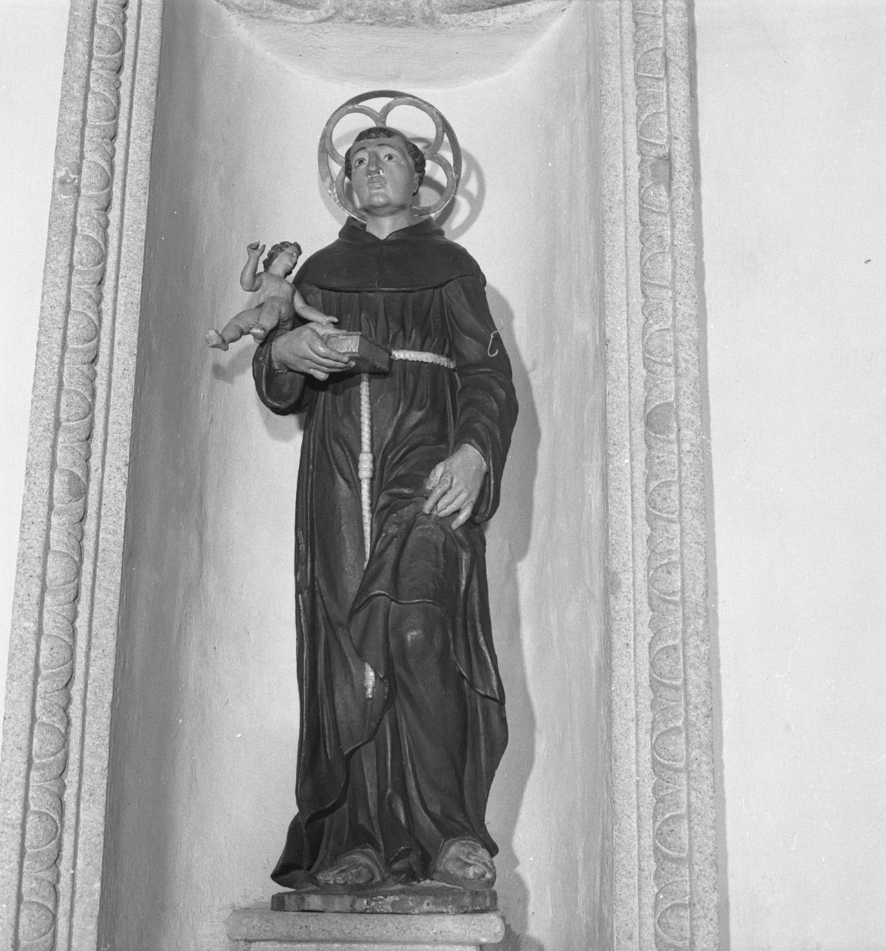 Sant'Antonio (scultura) - ambito fiorentino (sec. XVII)