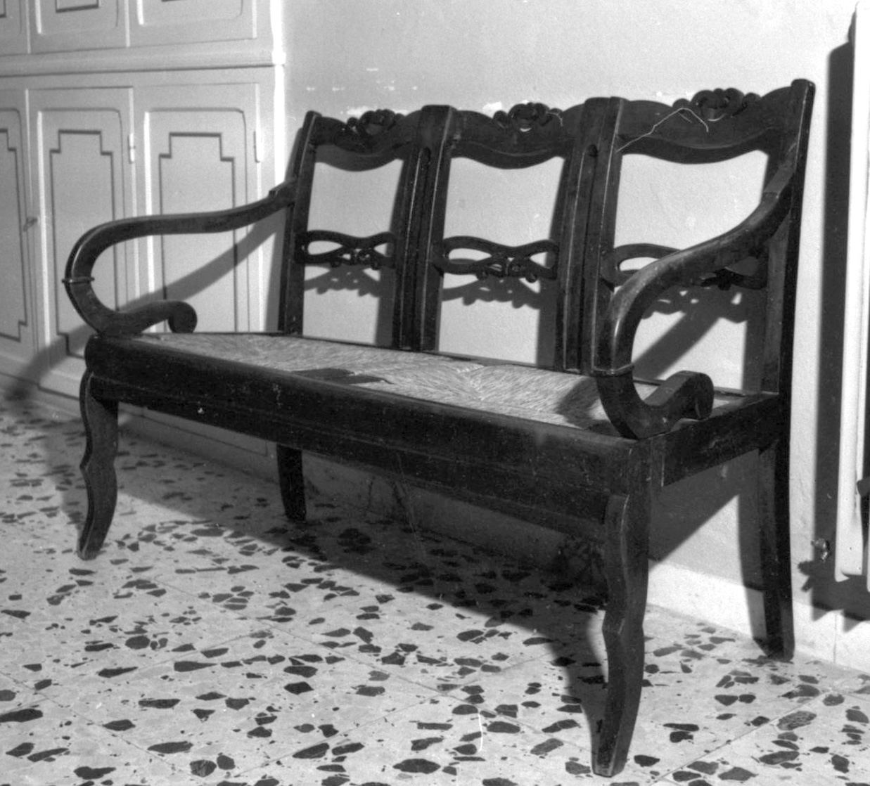 divano - bottega toscana (sec. XIX)